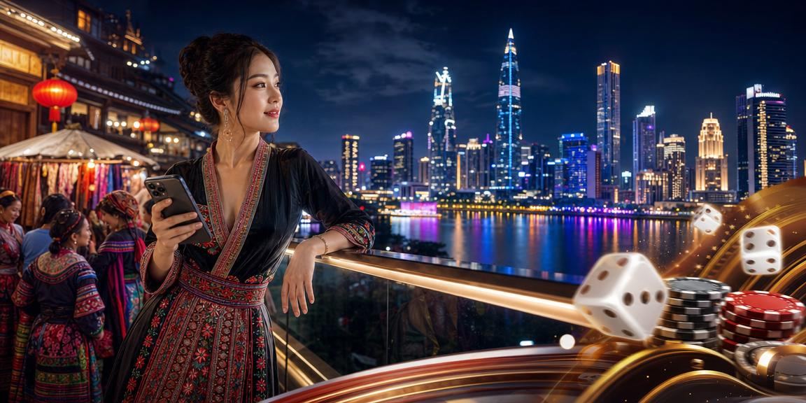 Người dùng tại Sapa đọc phân tích tài xỉu và xúc xắc trước khi đặt cược